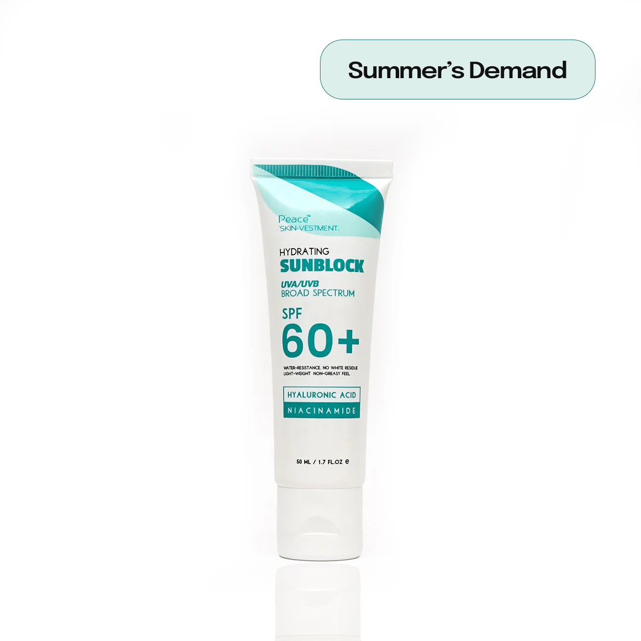 Sunblock SPF 60+ UVA UVB