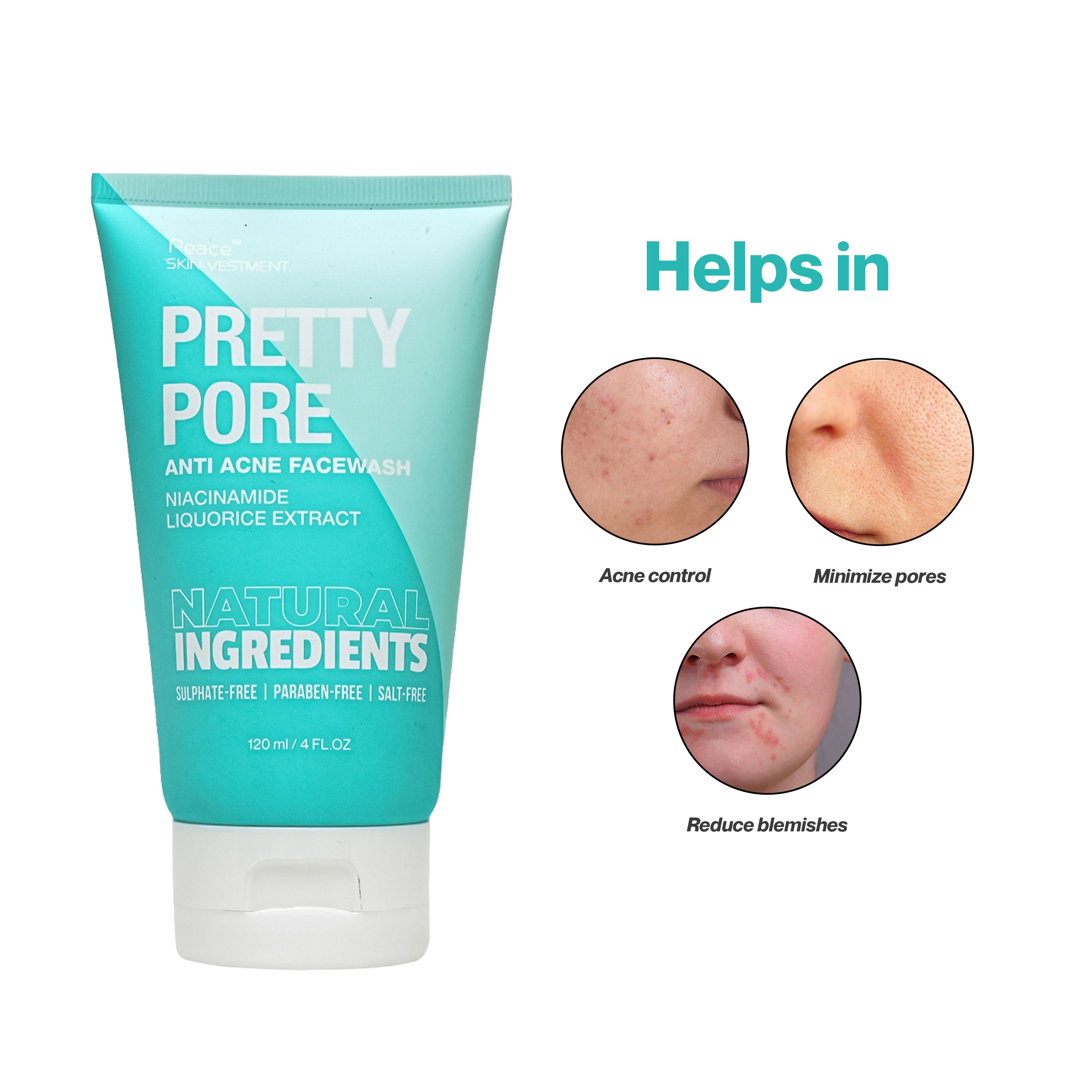 Pretty Pore Anti Acne Face Wash