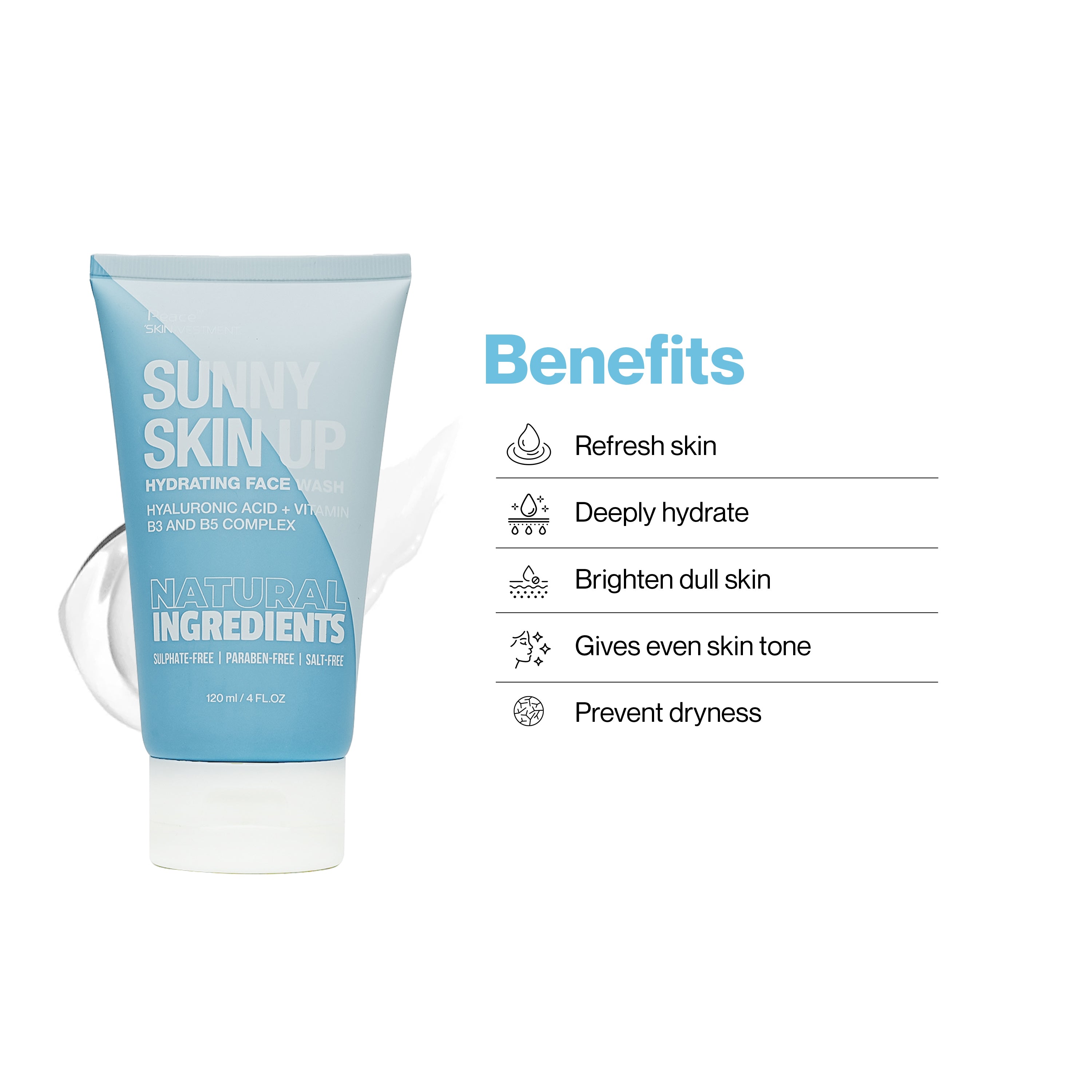 Sunny Skin Up Hydrating Face Wash