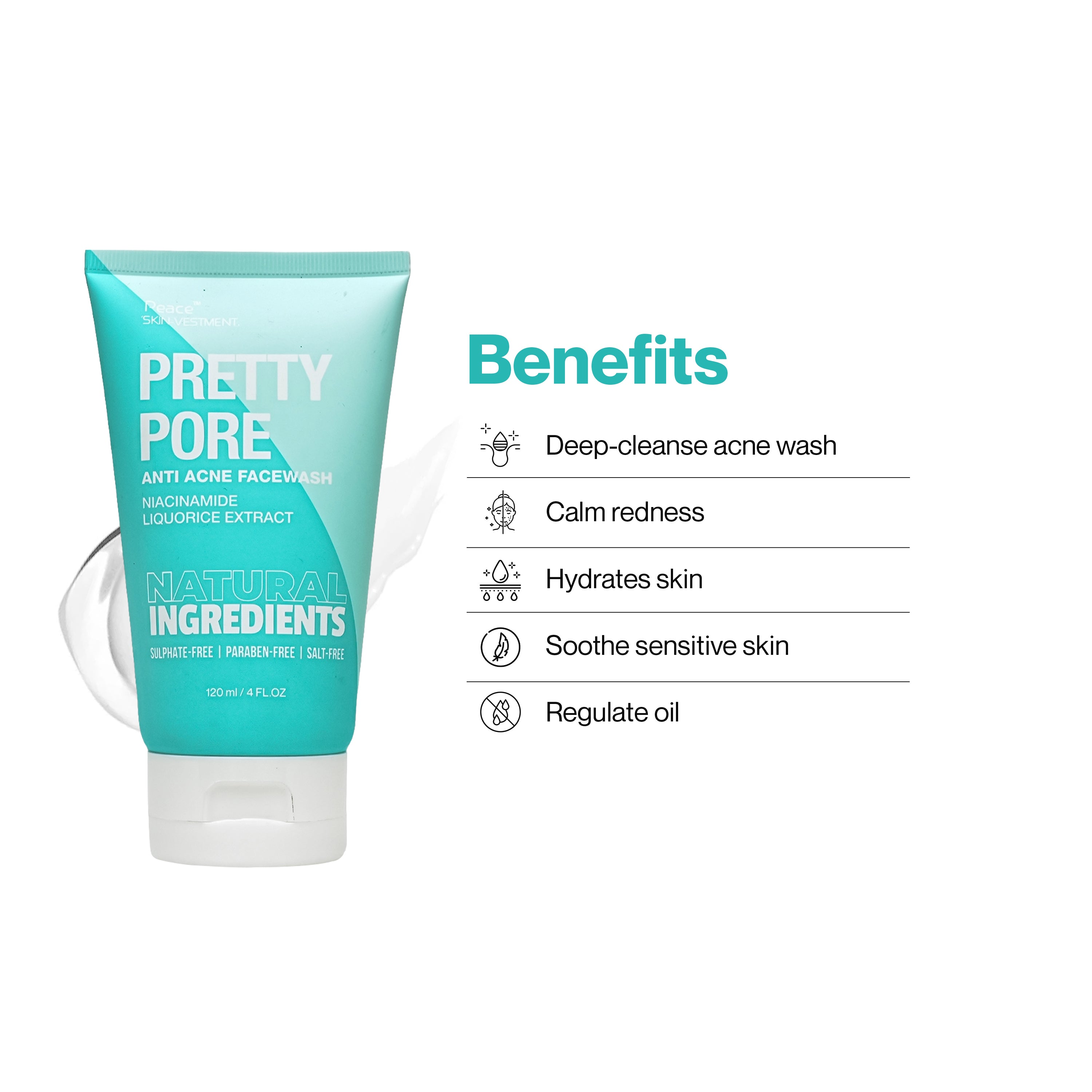 Pretty Pore Anti Acne Face Wash