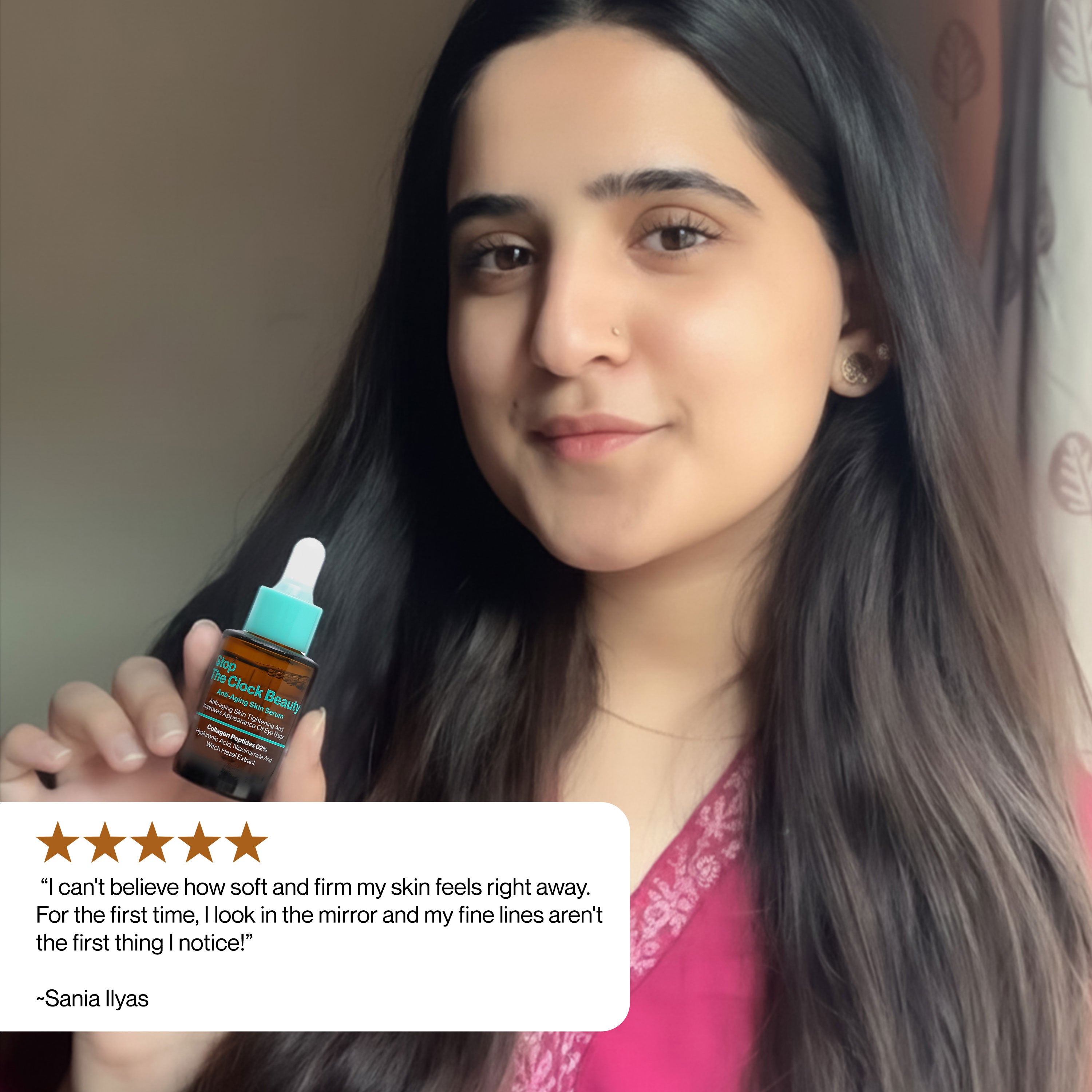 Stop the Clock Beauty- Anti Aging Skin Serum