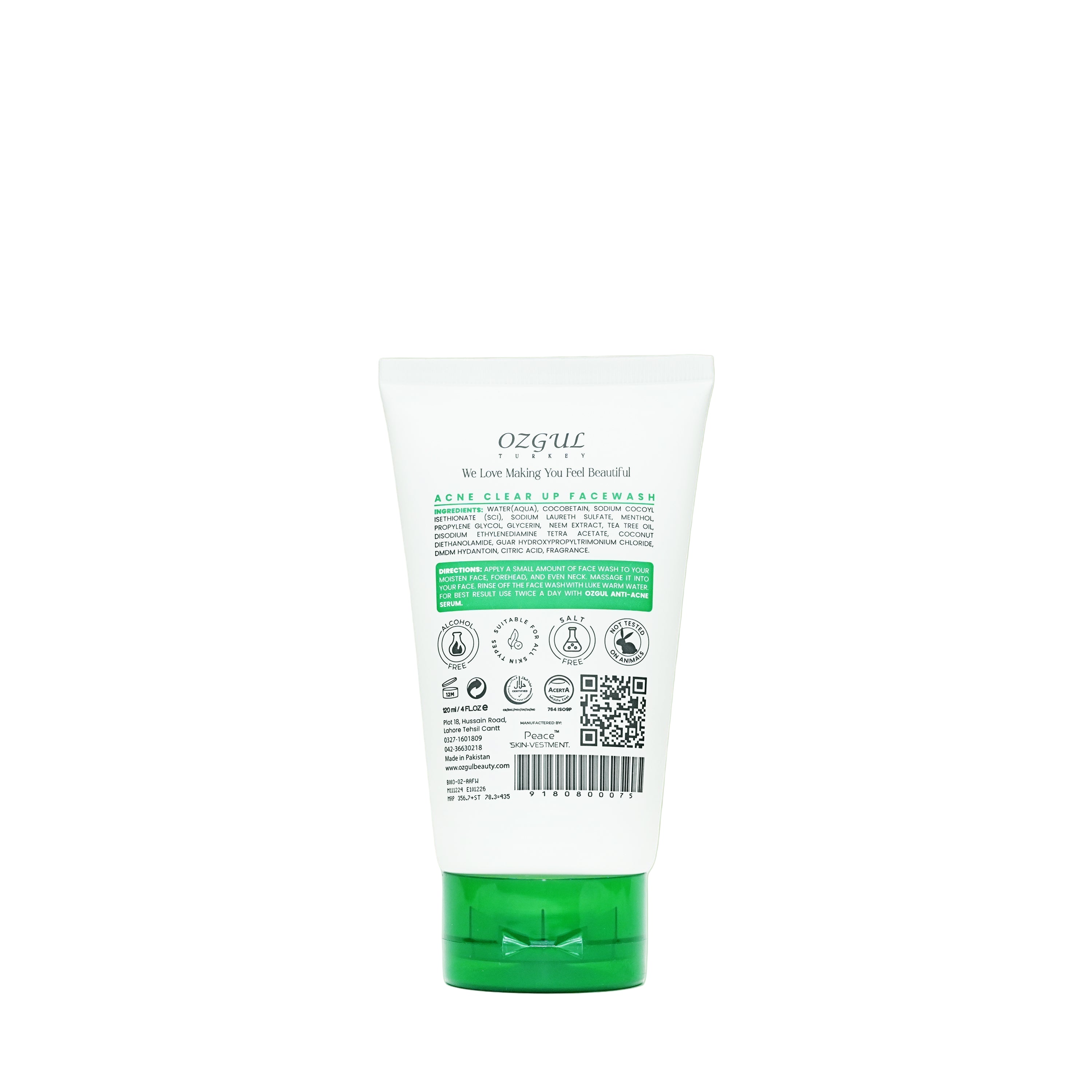 Acne Clearup Facewash