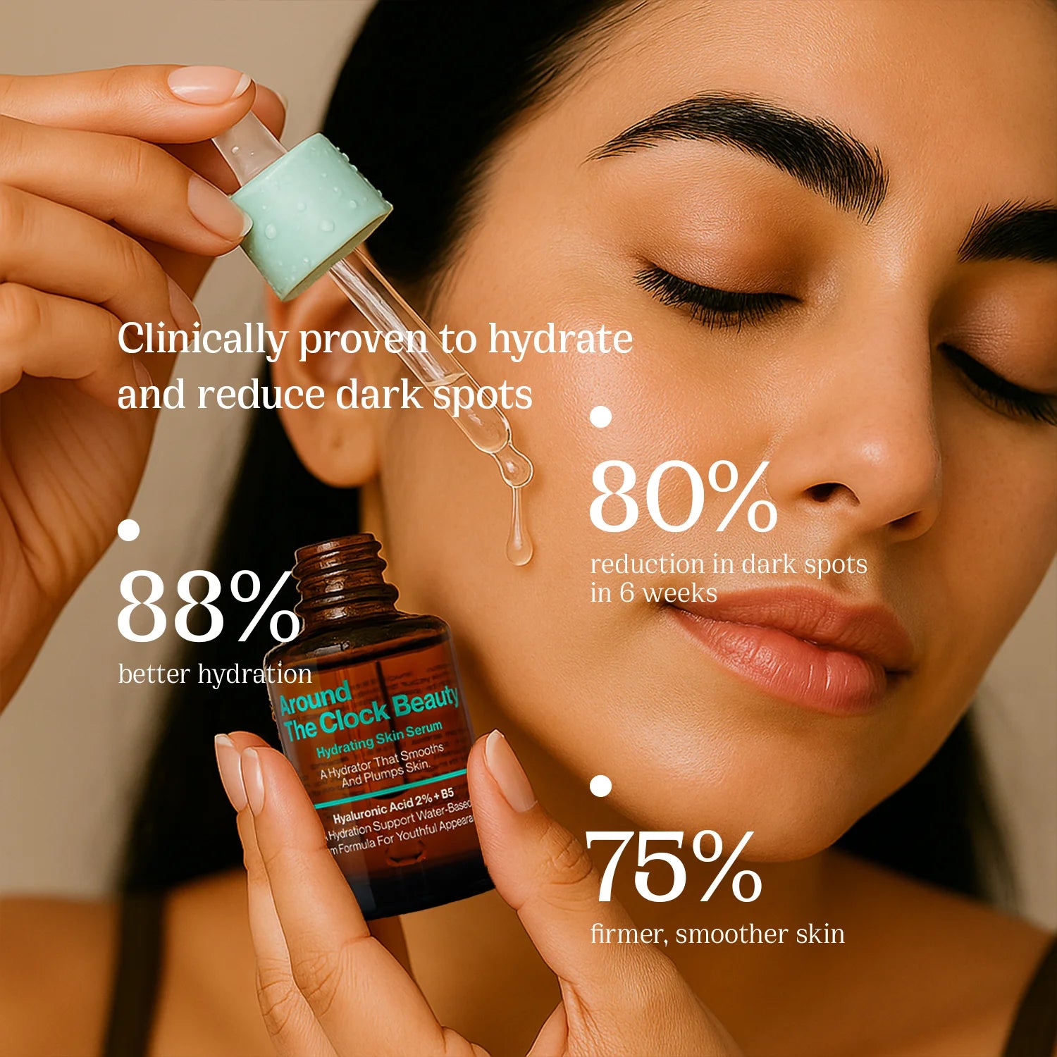 Around the Clock Beauty- Hyaluronic Acid Serum - Peace Skinvestment