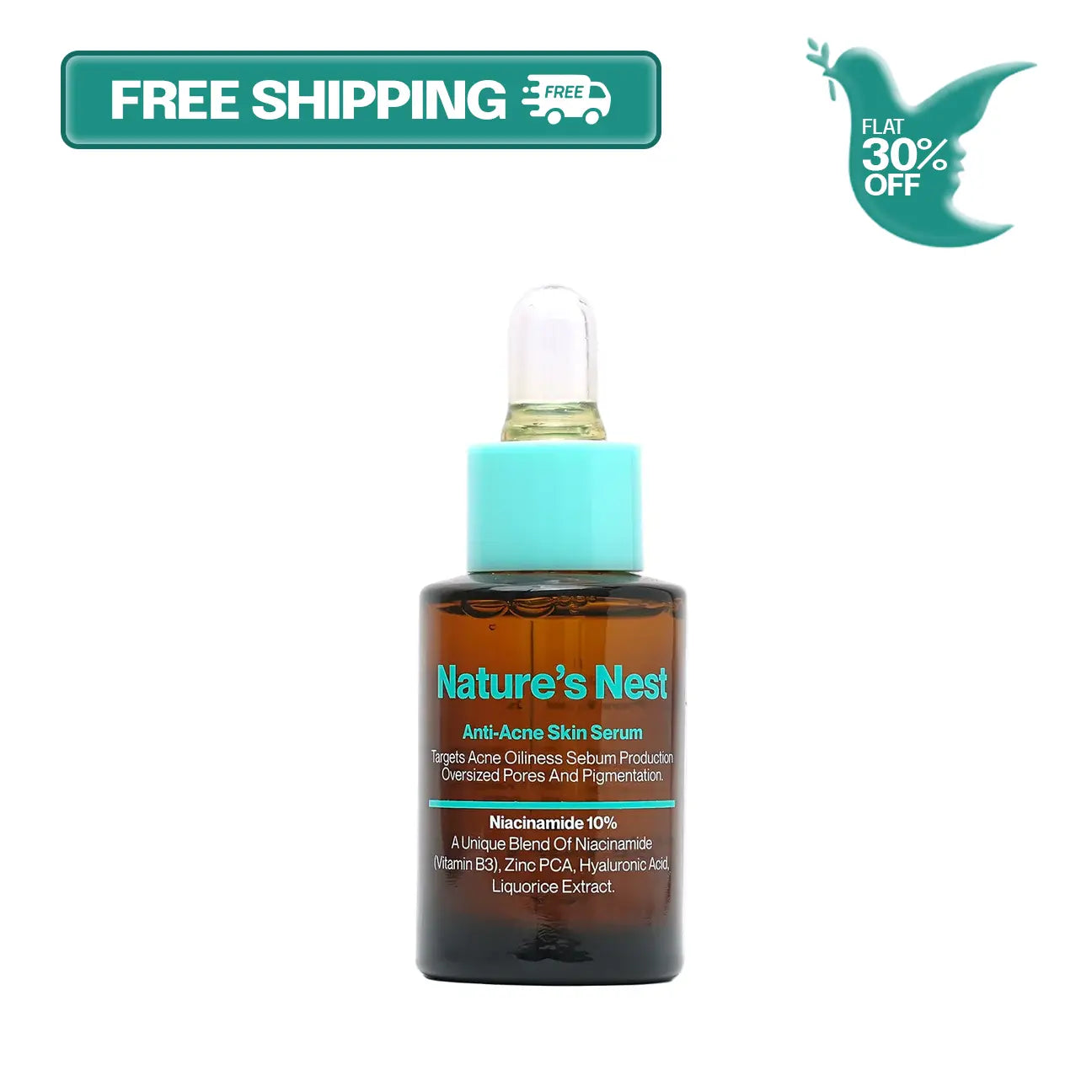Nature's Nest- Anti Acne Skin Serum