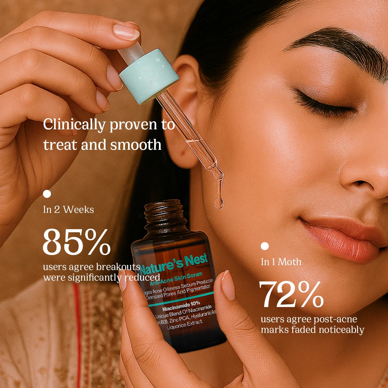 Nature's Nest- Anti Acne Skin Serum - Peace Skinvestment