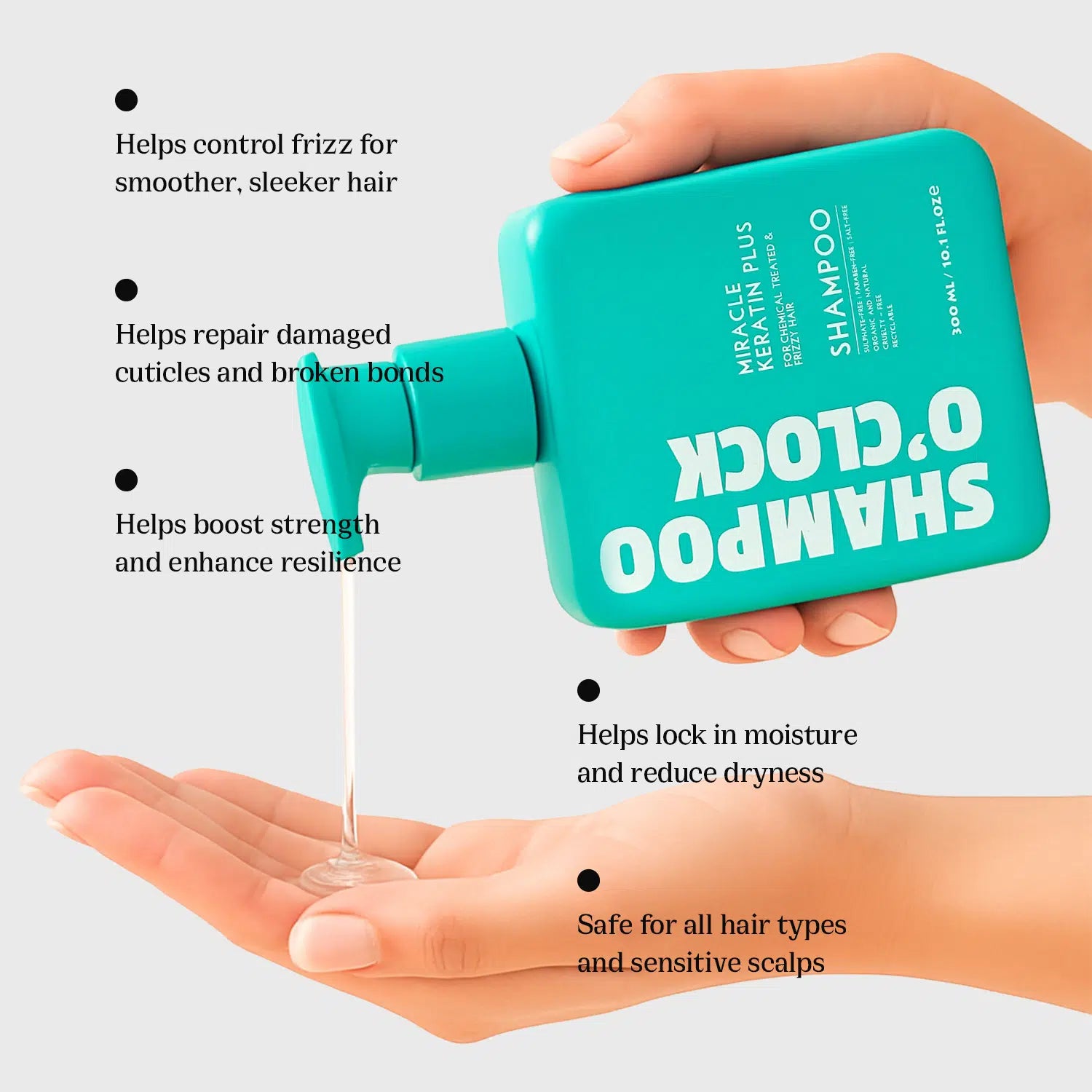 Shampoo O’ Clock Keratin Treatment - Peace Skinvestment